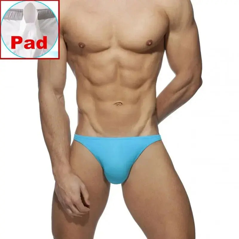 Low Waist Contour Swim Briefs - WOWihte