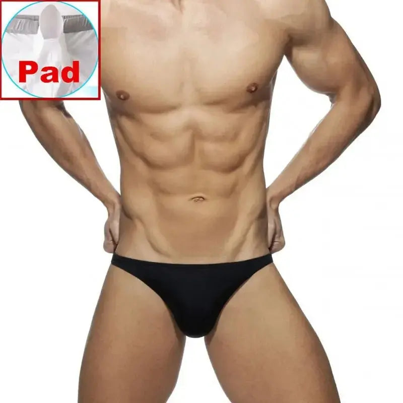 Low Waist Contour Swim Briefs - WOWihte