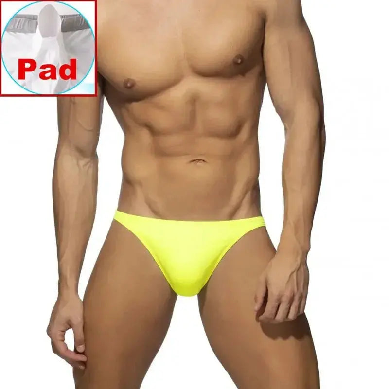 Low Waist Contour Swim Briefs - WOWihte