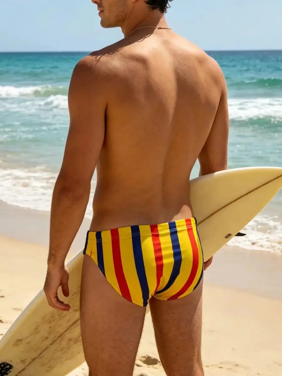 Low Waist Swim Briefs - WOWihte