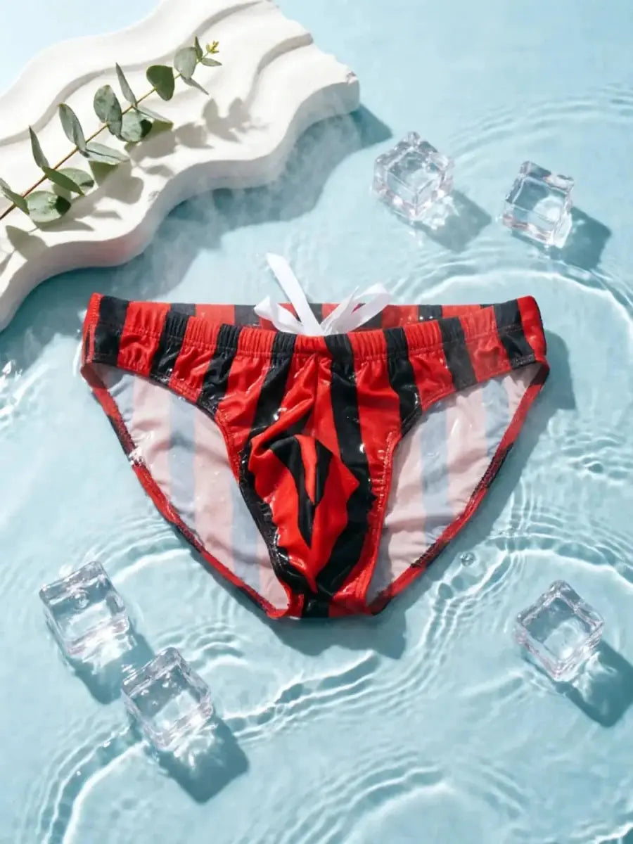 Low Waist Swim Briefs - WOWihte