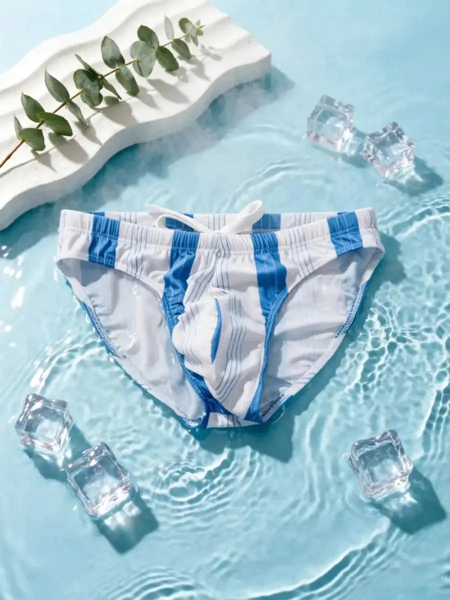 Low Waist Swim Briefs - WOWihte