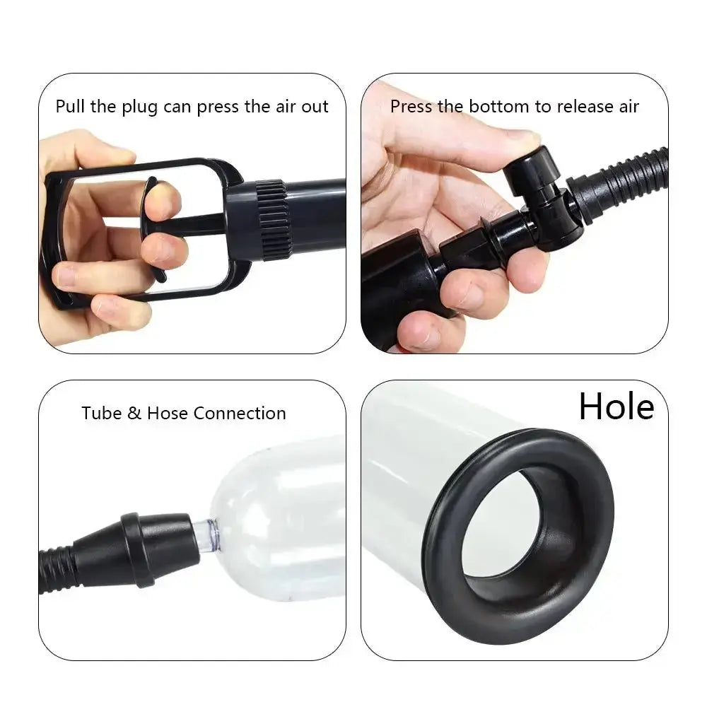 Manual Vacuum Enhancement Pump Device - WOWihte