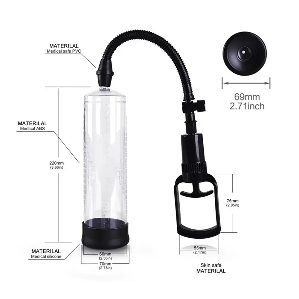 Manual Vacuum Enhancement Pump Device - WOWihte