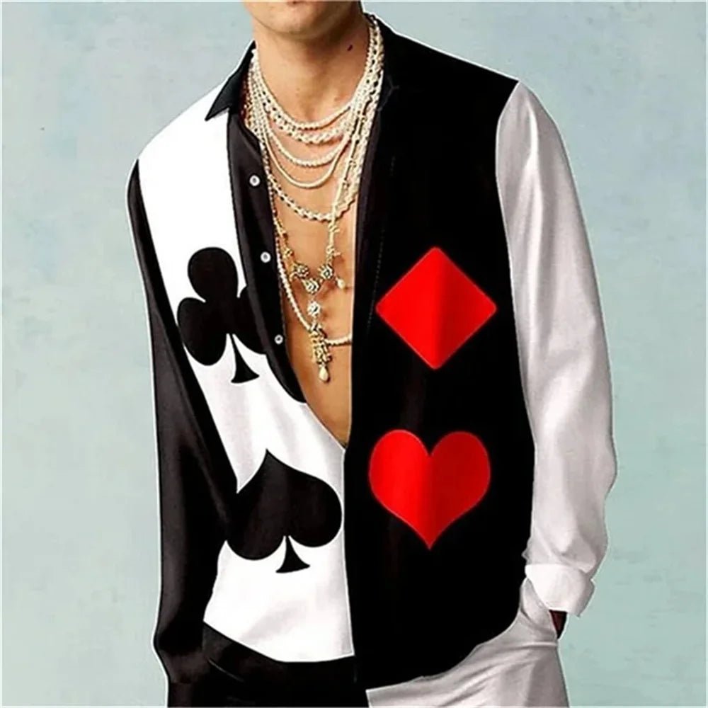 Men's 3D Printed Summer Shirt - WOWihte