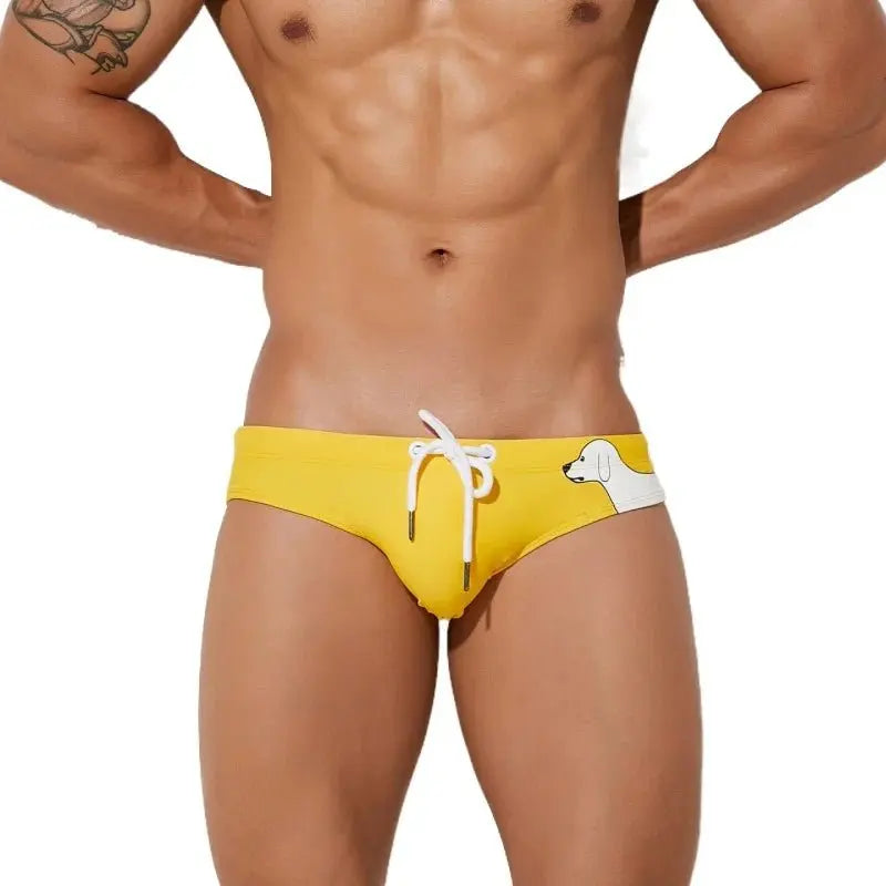 Men’s Bikini Swimwear Briefs - WOWihte