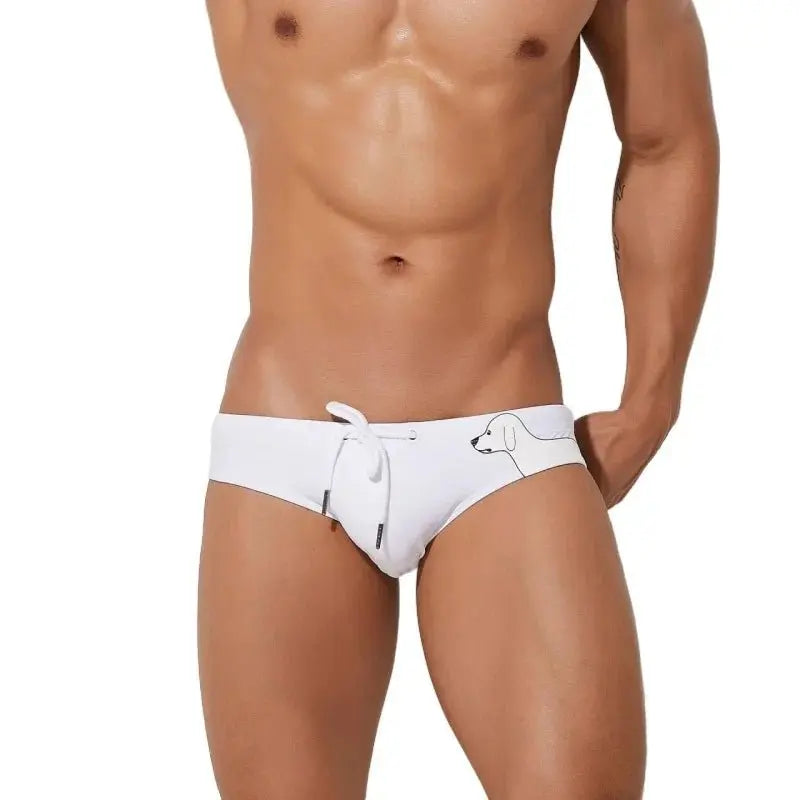 Men’s Bikini Swimwear Briefs - WOWihte