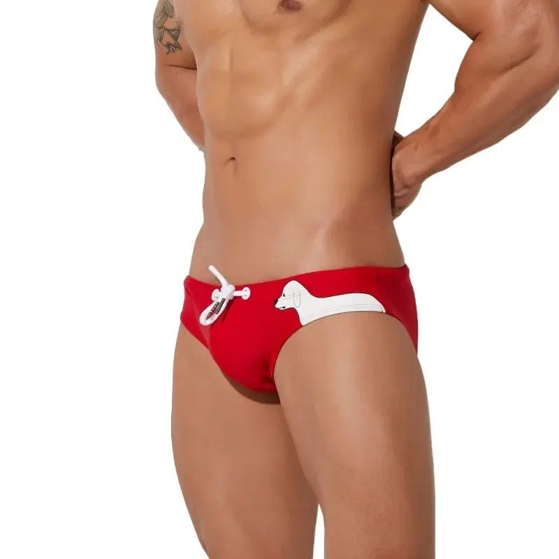 Men’s Bikini Swimwear Briefs - WOWihte