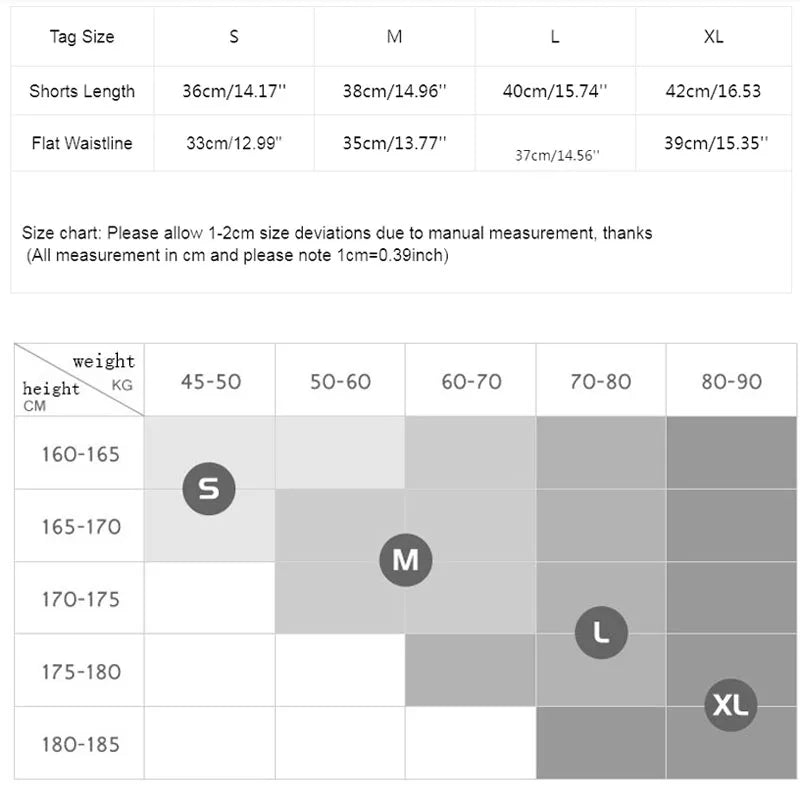 Men's Bodybuilding Gym Shorts - WOWihte