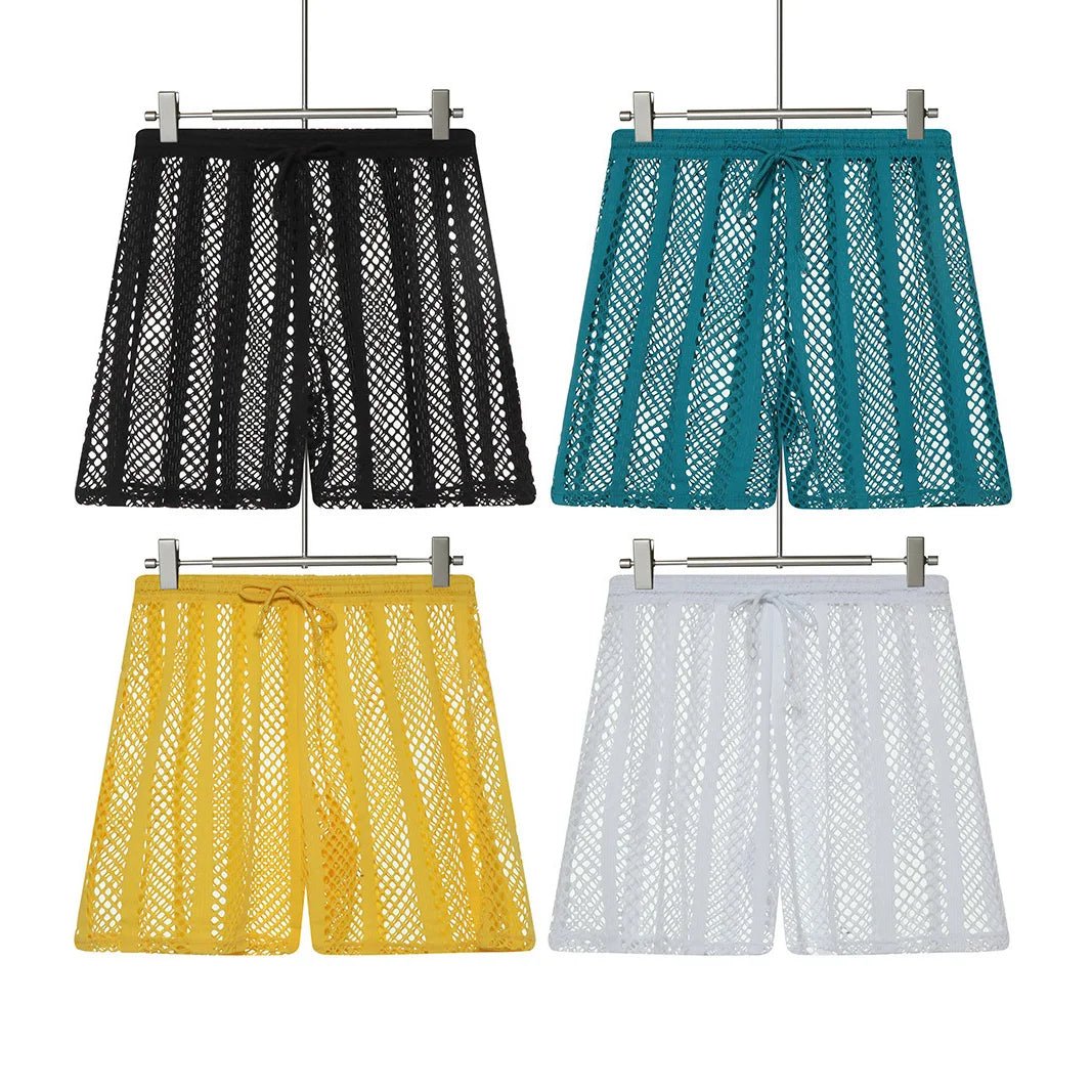 Men's Bodybuilding Gym Shorts - WOWihte