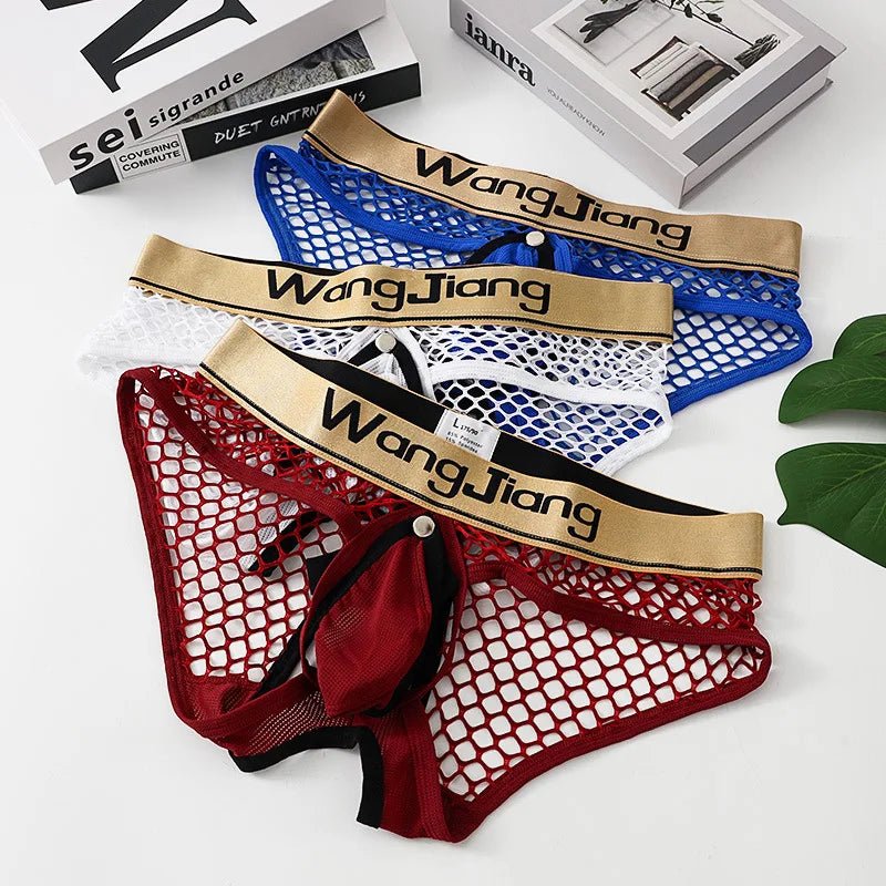 Men's Breathable Cotton Boxer Briefs - WOWihte