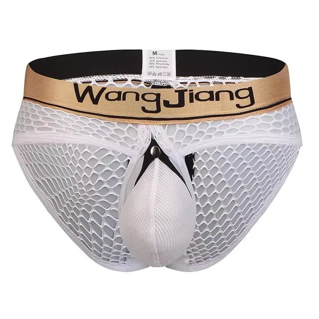 Men's Breathable Cotton Boxer Briefs - WOWihte