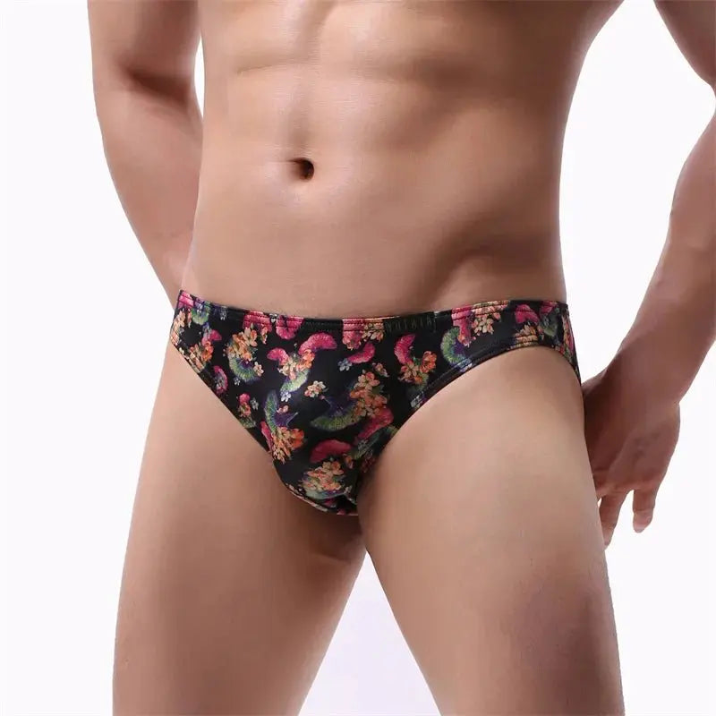 Men's Breathable Mesh Low - Rise Briefs - WOWihte