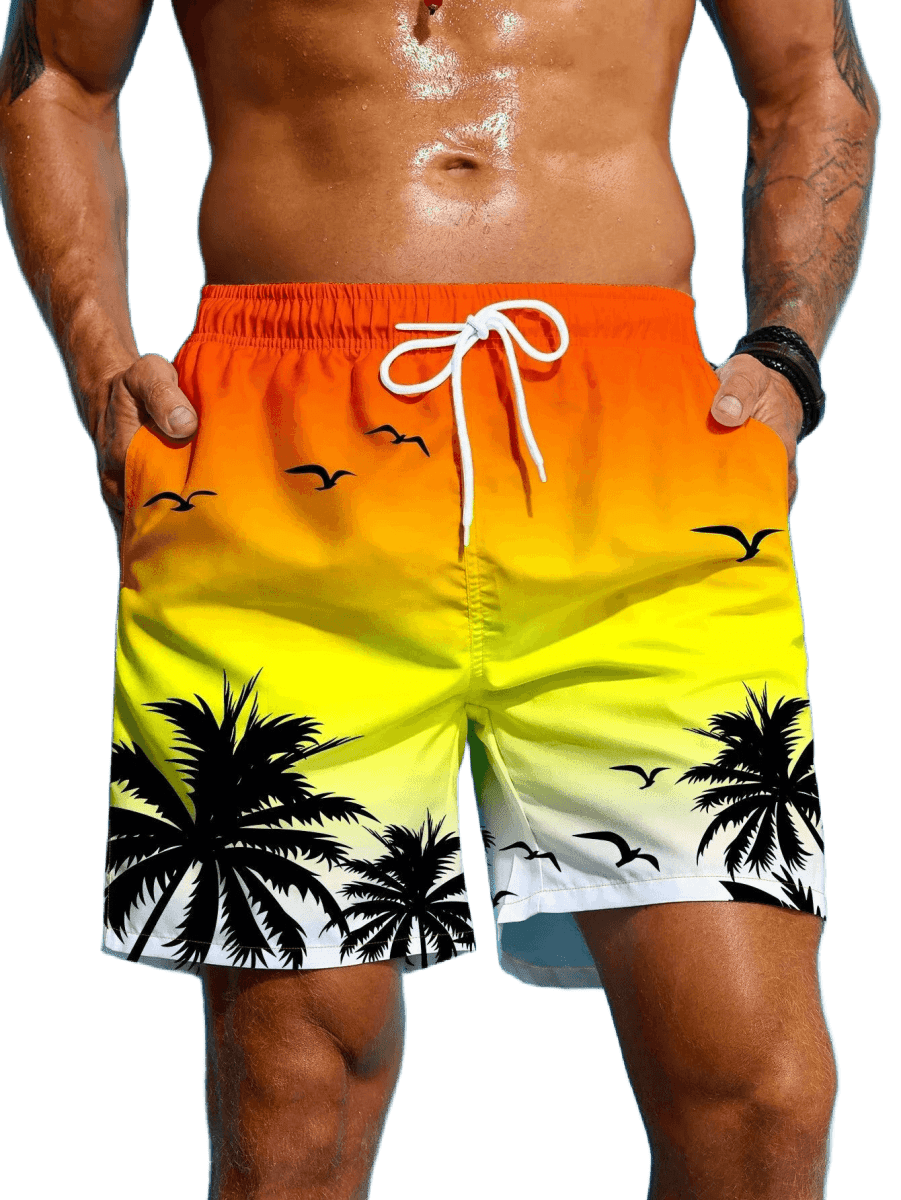 Men's Breathable Quick - Dry Beach Shorts - WOWihte