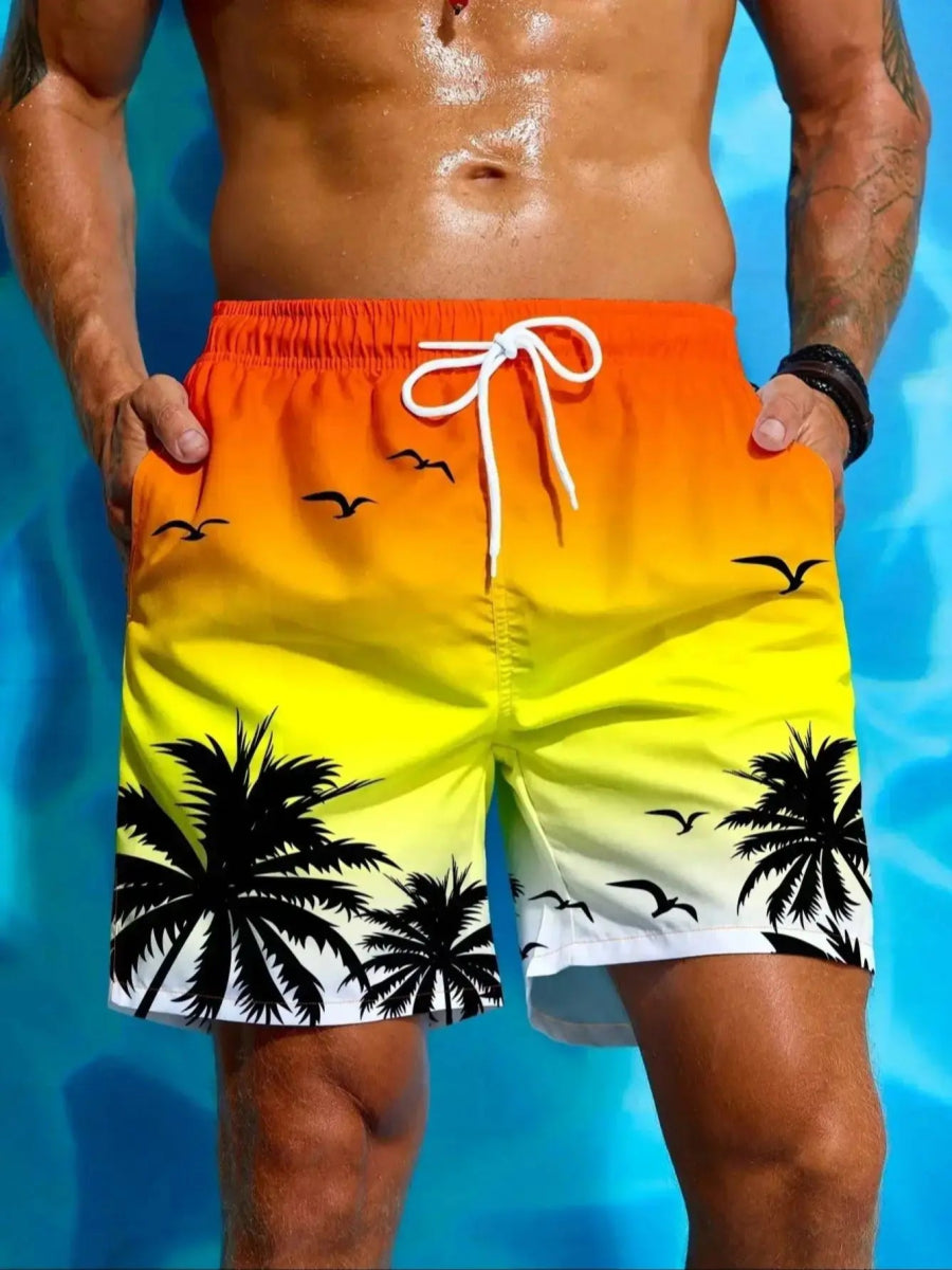 Men's Breathable Quick - Dry Beach Shorts - WOWihte
