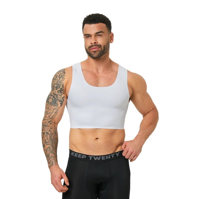 Men's Breathable Shaping Vest Tops - WOWihte