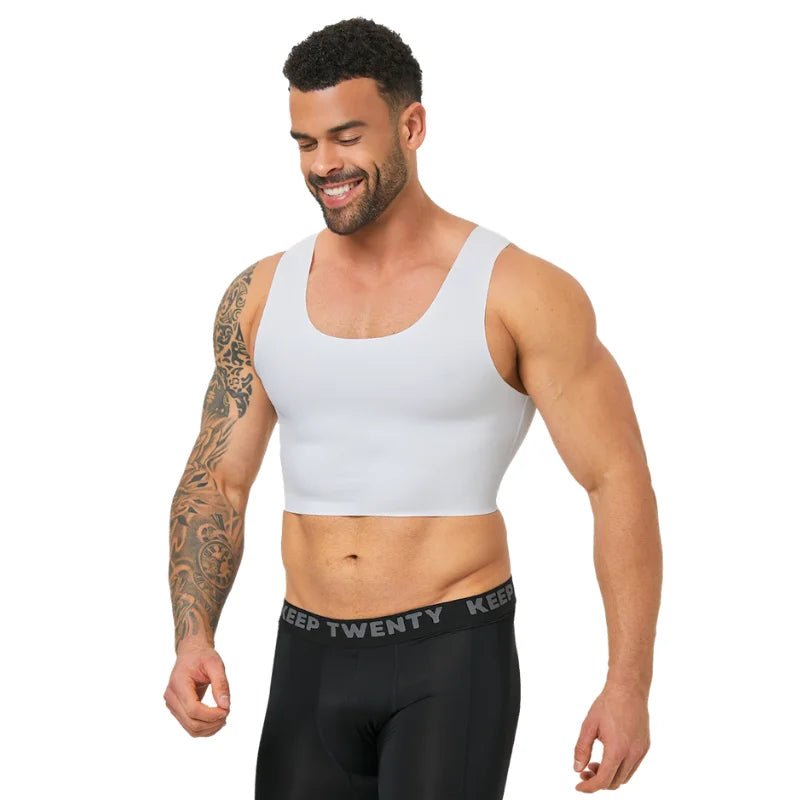Men's Breathable Shaping Vest Tops - WOWihte