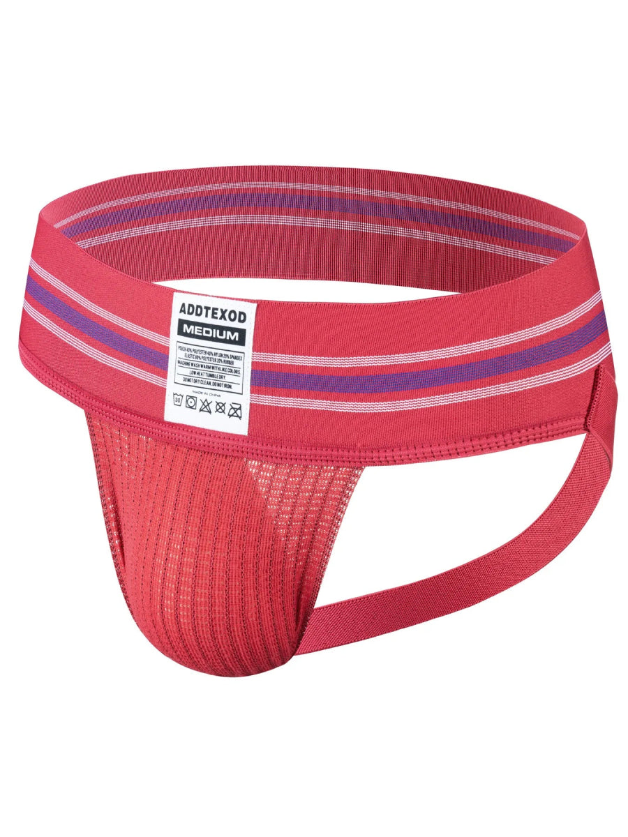 Men's Butt - Lift Athletic Jockstrap - WOWihte