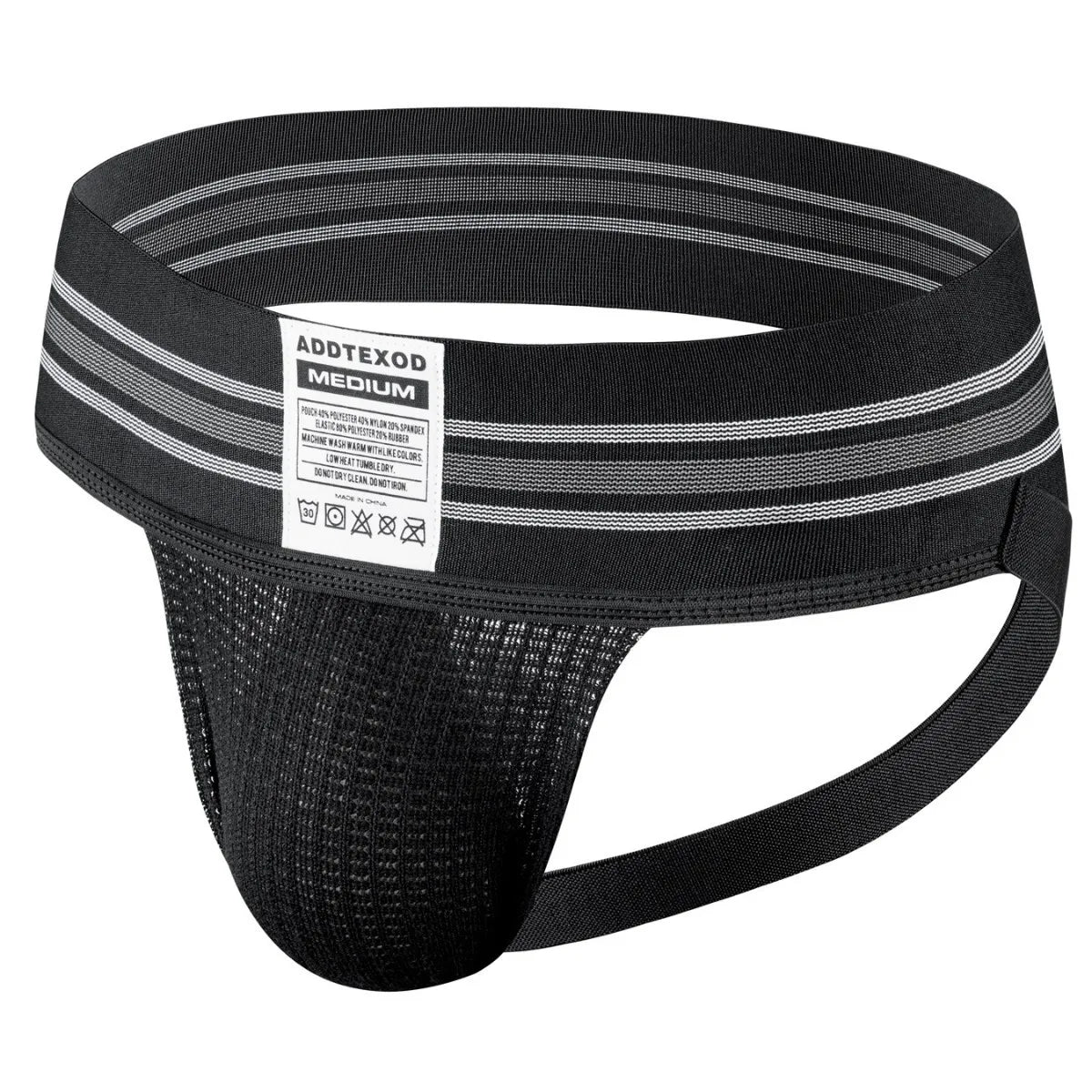 Men's Butt - Lift Athletic Jockstrap - WOWihte