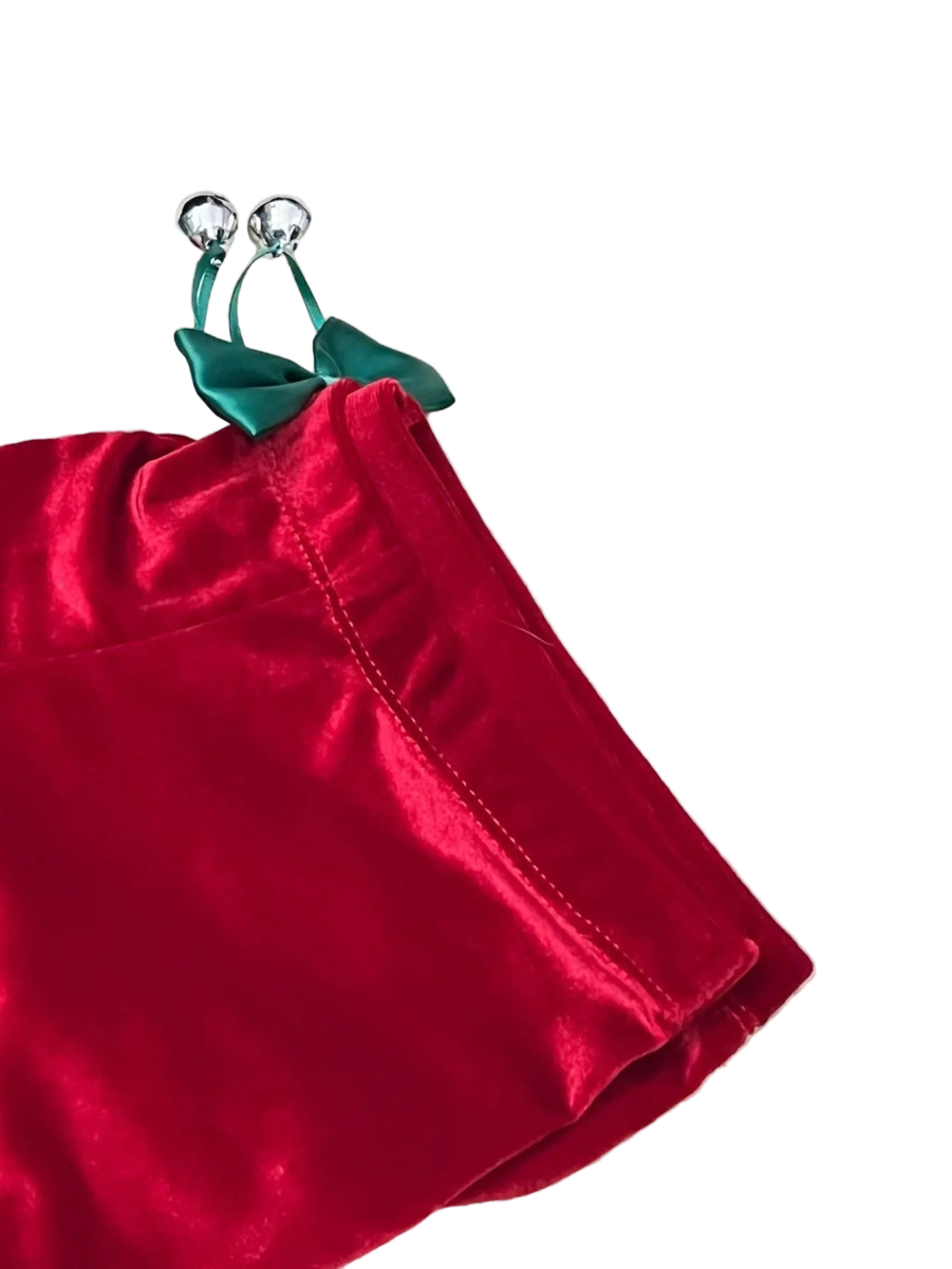 Mens Christmas Velvet Boxer Shorts - WOWihte