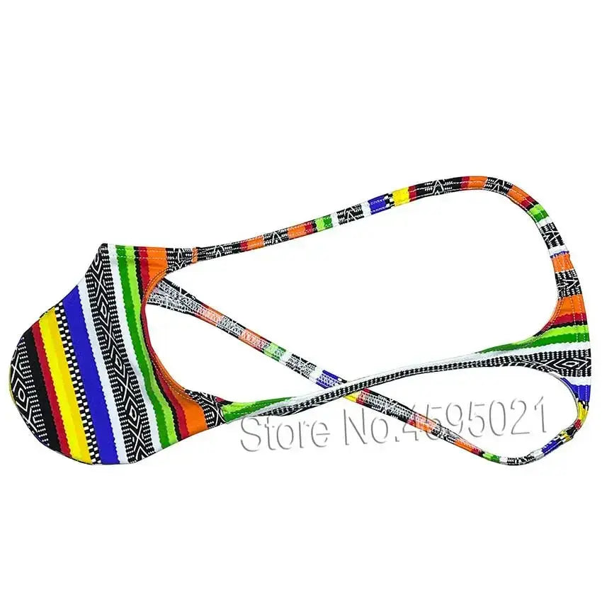 Men's Contour Pouch Beach Thong - WOWihte