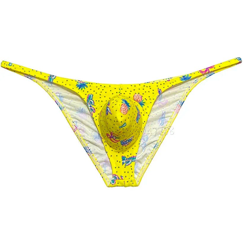 Men's Contour Pouch Cheeky Briefs - WOWihte