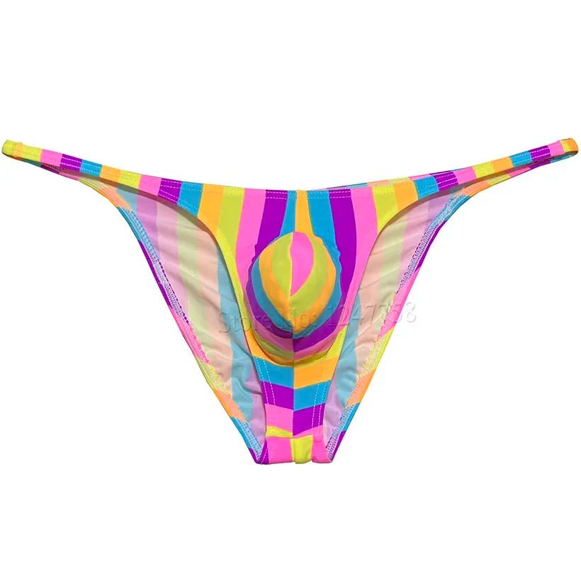 Men's Contour Pouch Cheeky Briefs - WOWihte