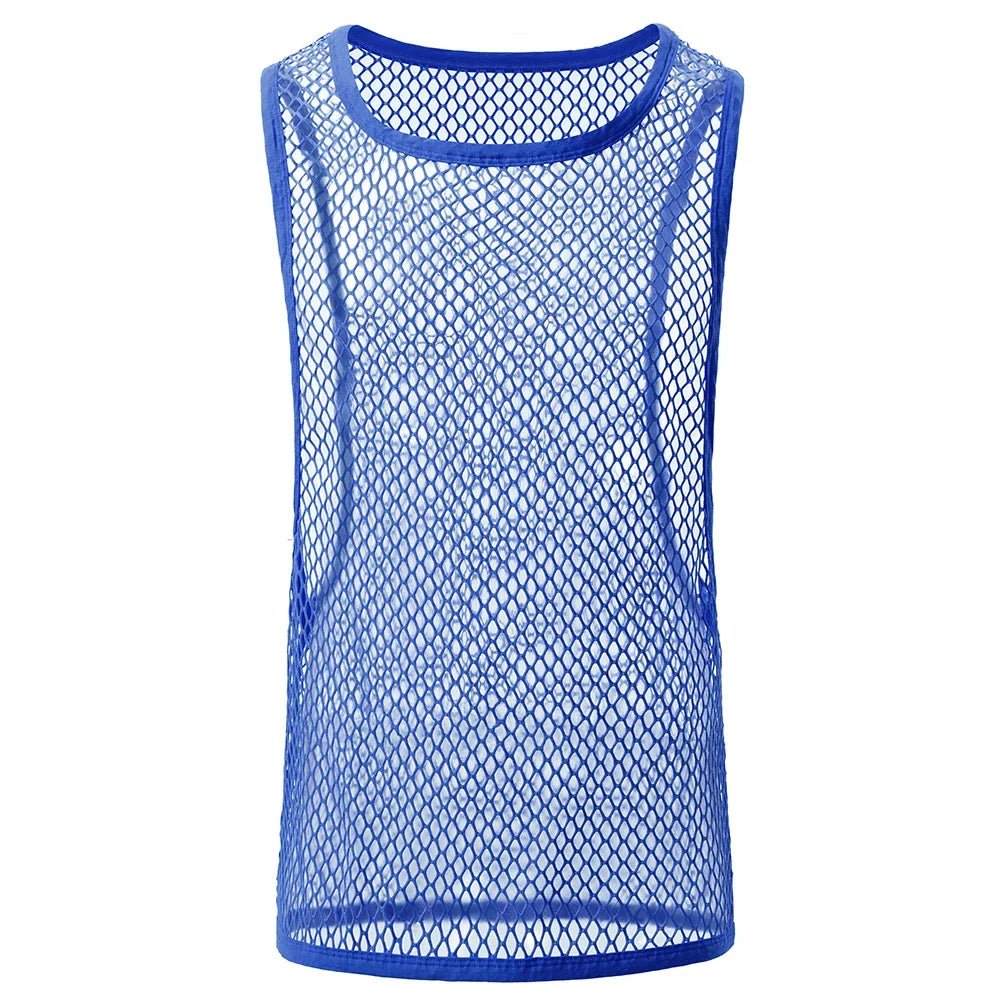 Mens Fitness Gym Tank Tops - WOWihte