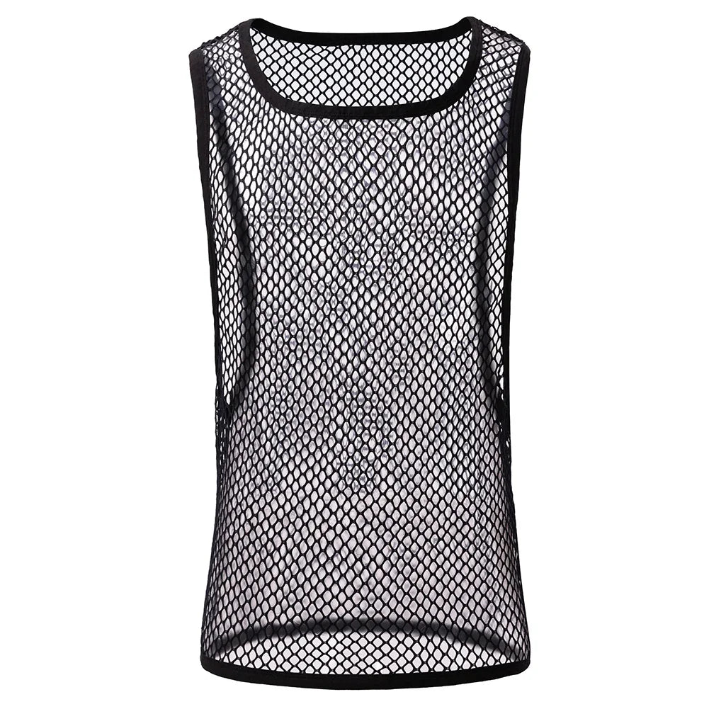 Mens Fitness Gym Tank Tops - WOWihte