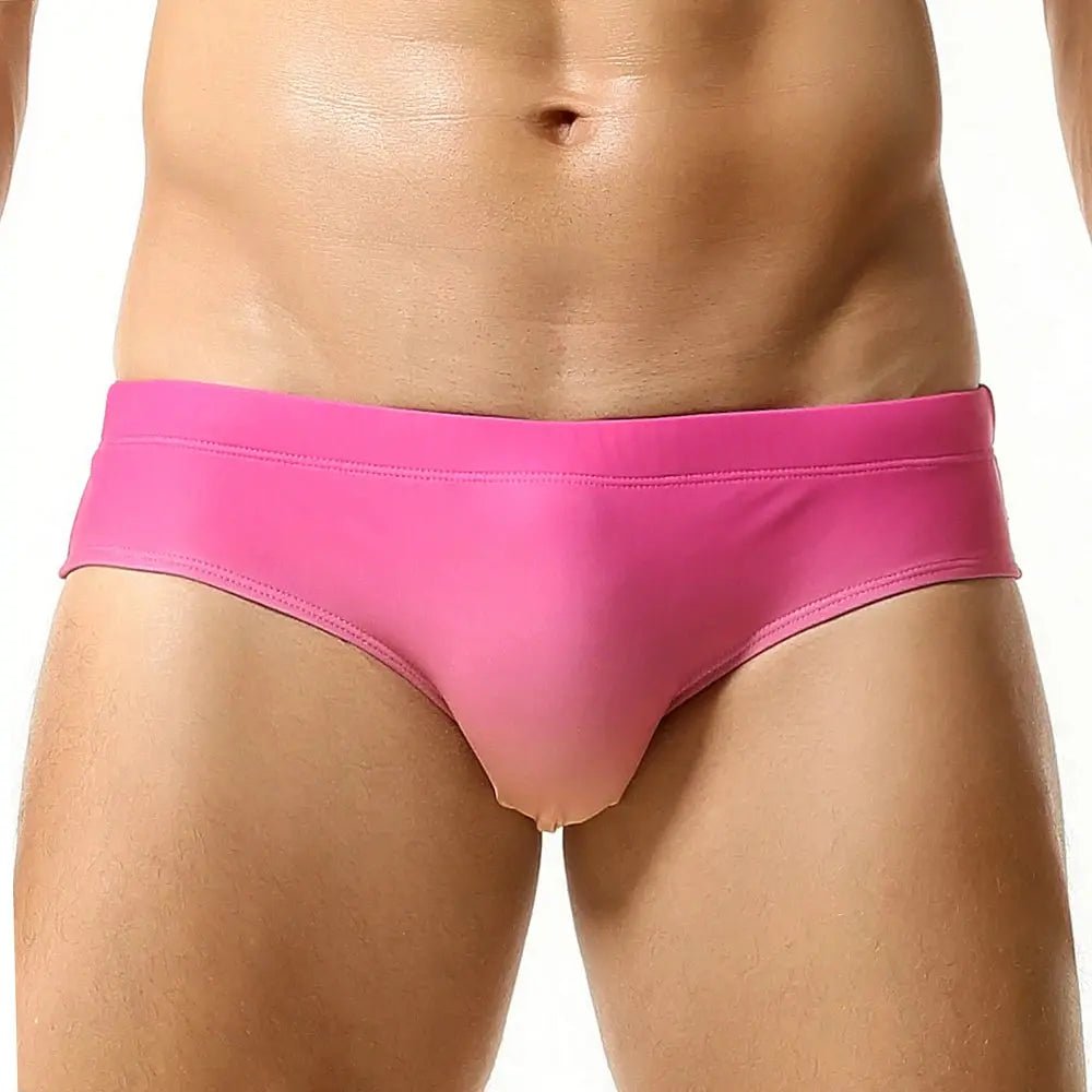 Men's Gradient Gradient Swim Briefs - WOWihte