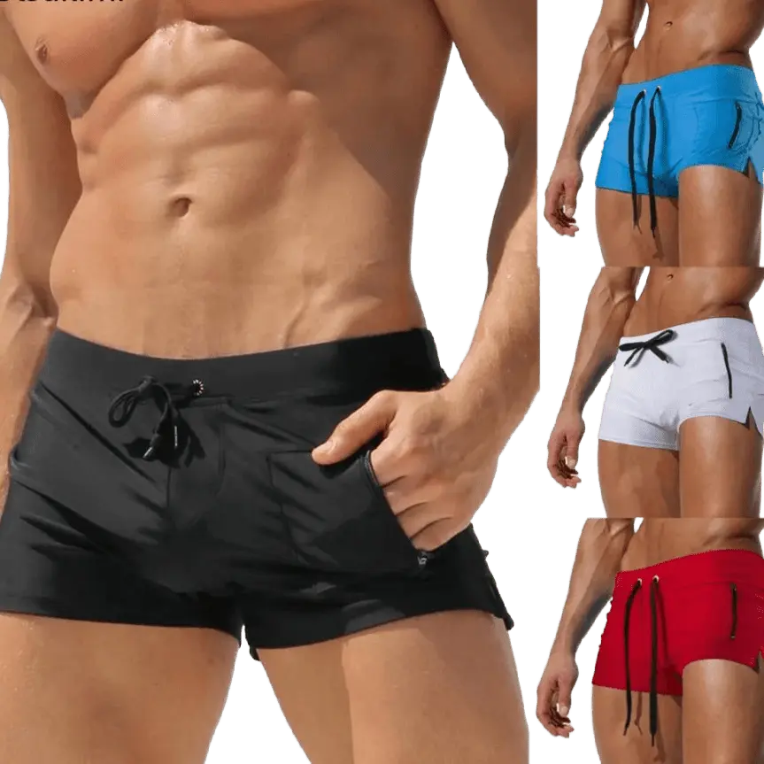 Men's High - Waist Quick - Dry Trunks - WOWihte