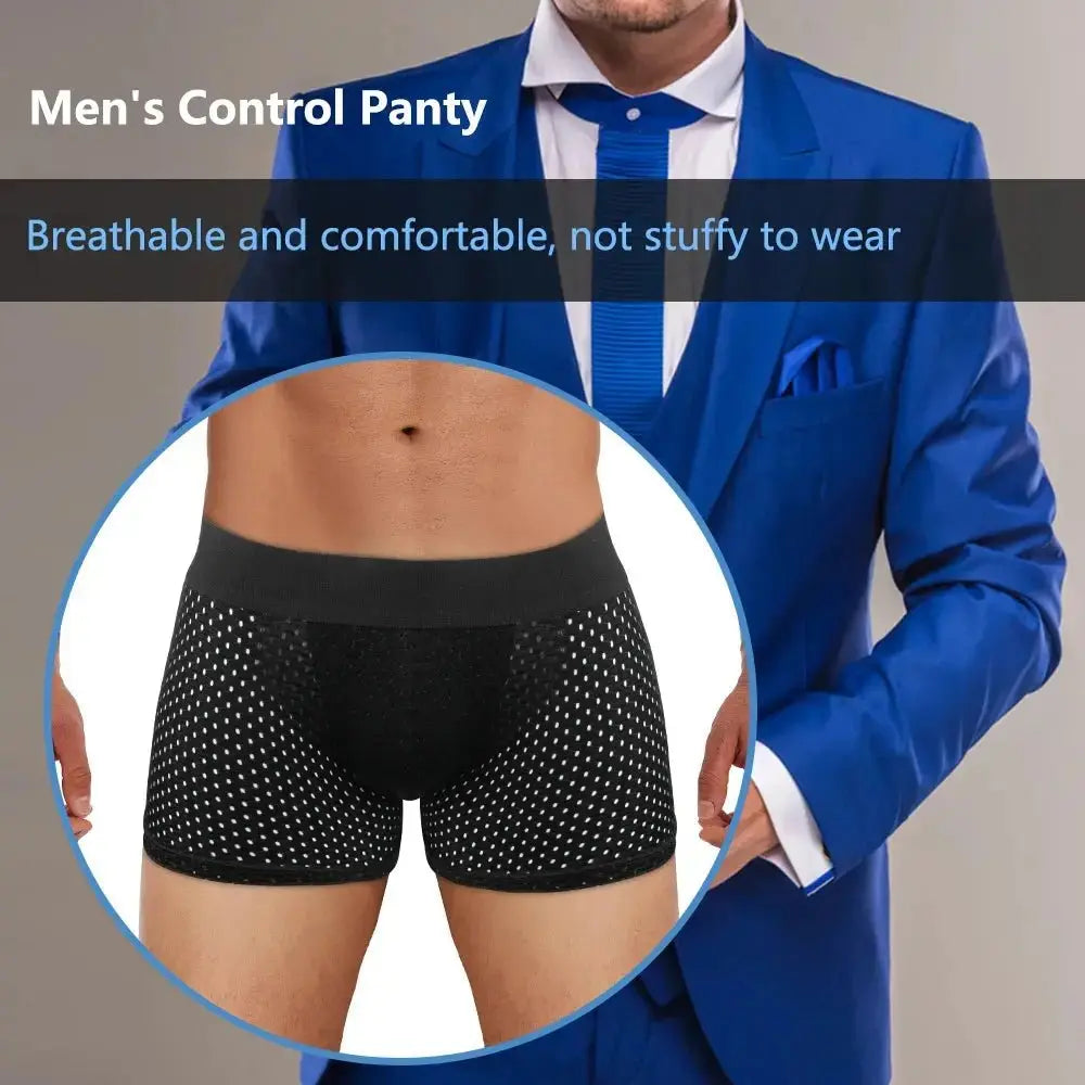 Men's Hip - Lift Body Shaper Briefs - WOWihte