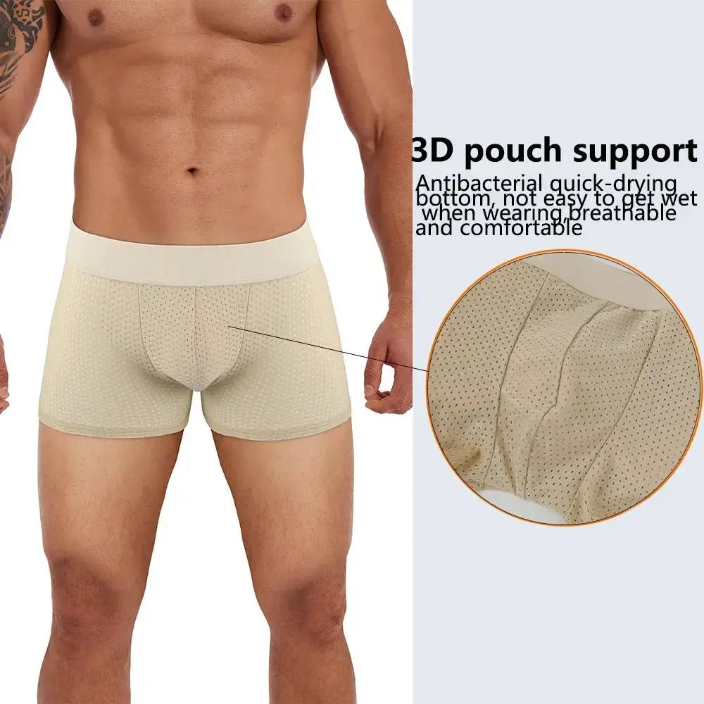 Men's Hip - Lift Body Shaper Briefs - WOWihte