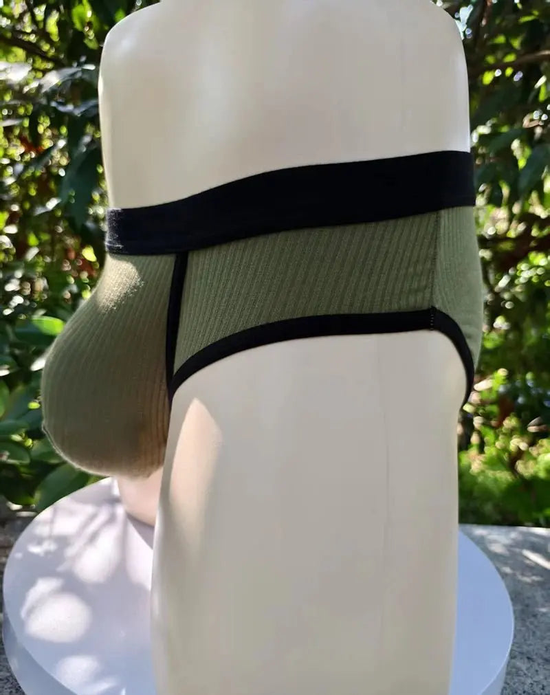 Men's Large - Pocket Sport Briefs - WOWihte