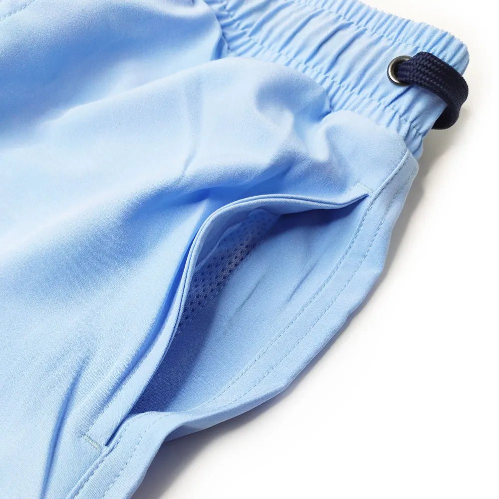 Men's Mesh - Lined Swim Shorts - WOWihte