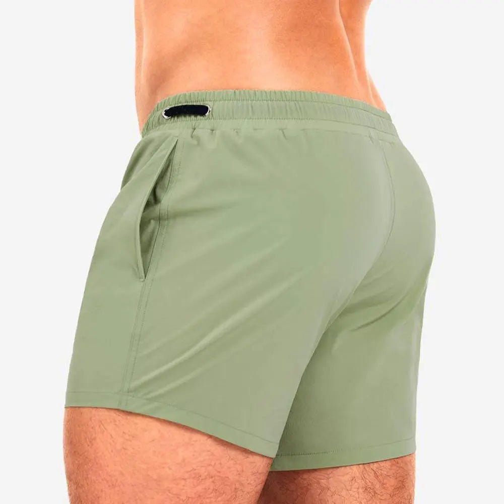Men's Mesh - Lined Swim Shorts - WOWihte