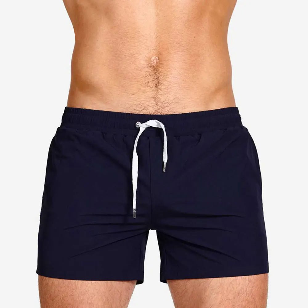 Men's Mesh - Lined Swim Shorts - WOWihte
