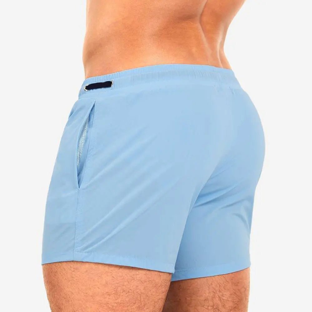 Men's Mesh - Lined Swim Shorts - WOWihte