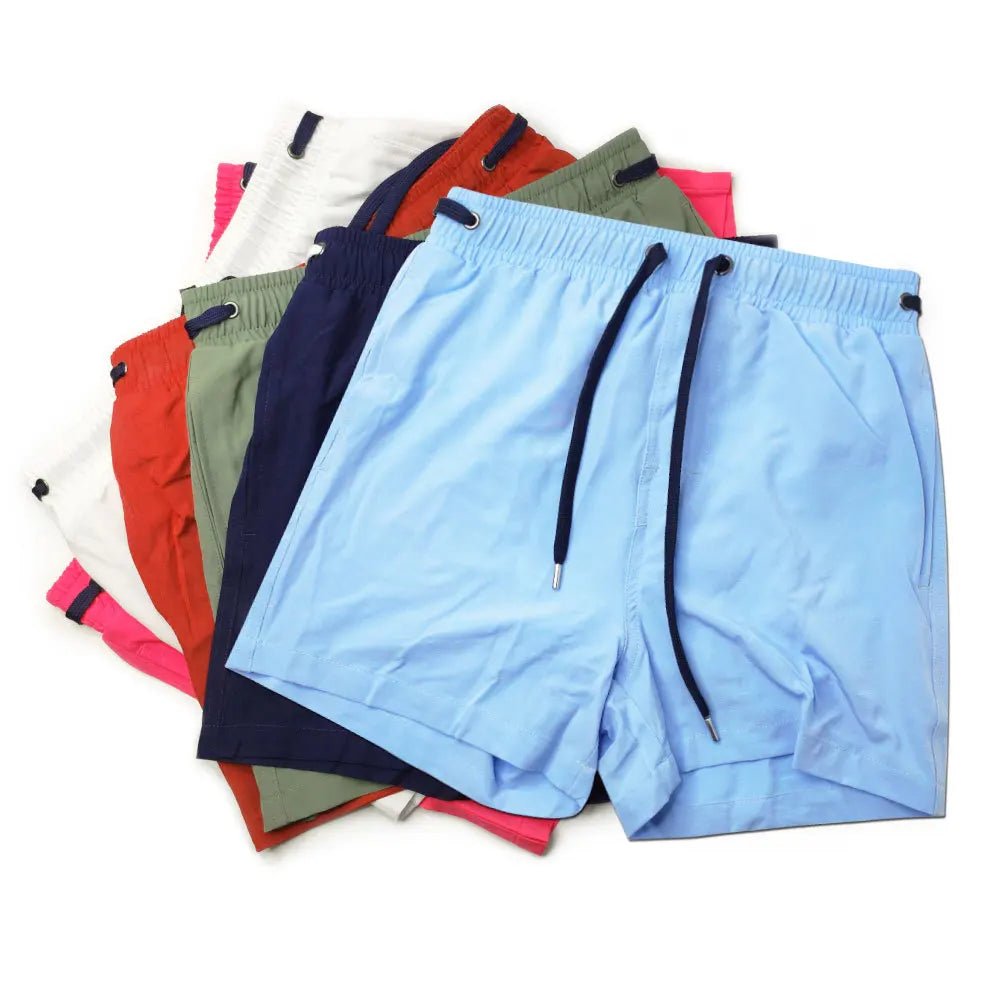 Men's Mesh - Lined Swim Shorts - WOWihte