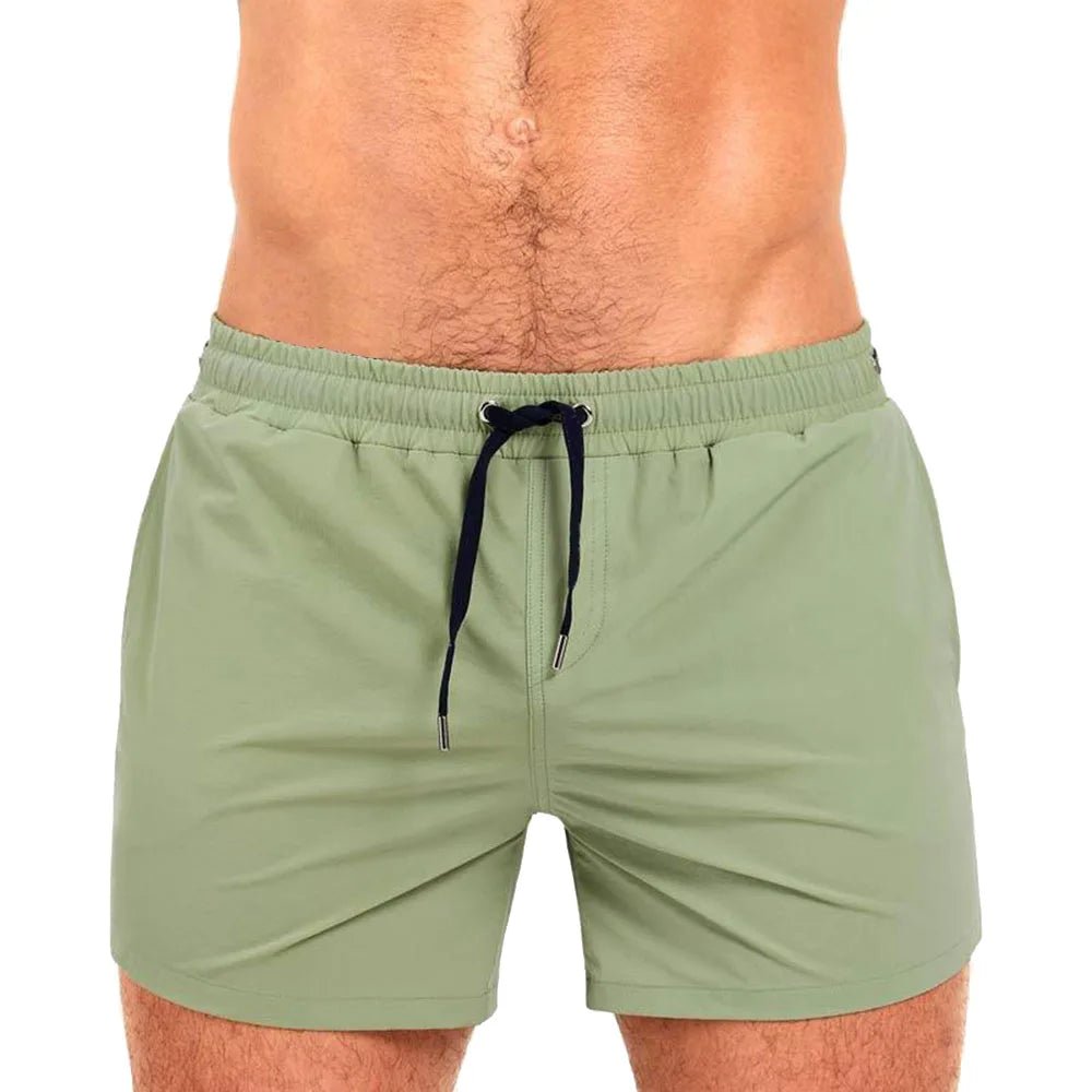 Men's Mesh - Lined Swim Shorts - WOWihte