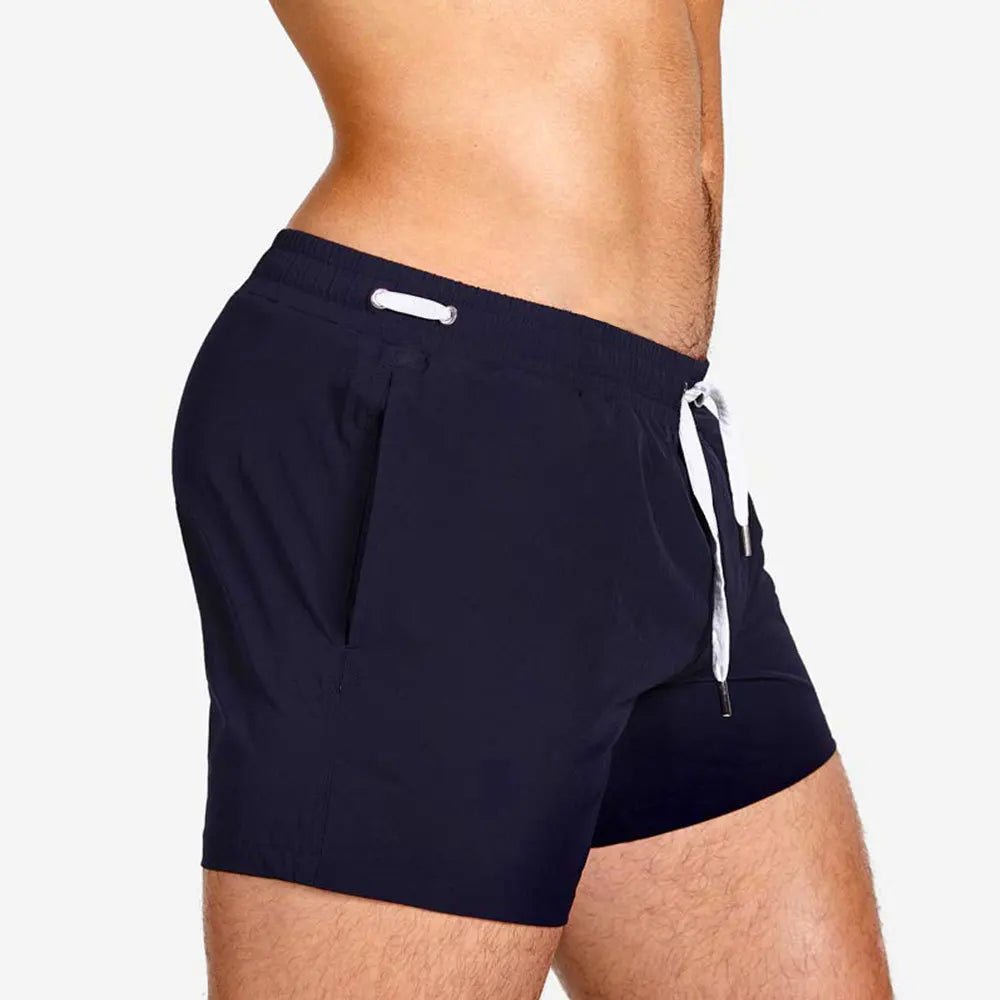 Men's Mesh - Lined Swim Shorts - WOWihte