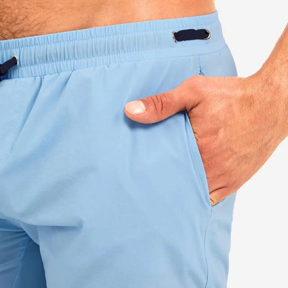 Men's Mesh - Lined Swim Shorts - WOWihte