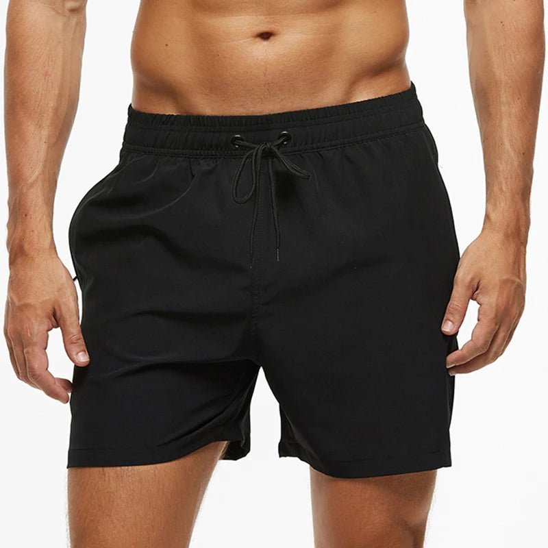 Men's Quick - Dry Adjustable Swim Shorts - WOWihte