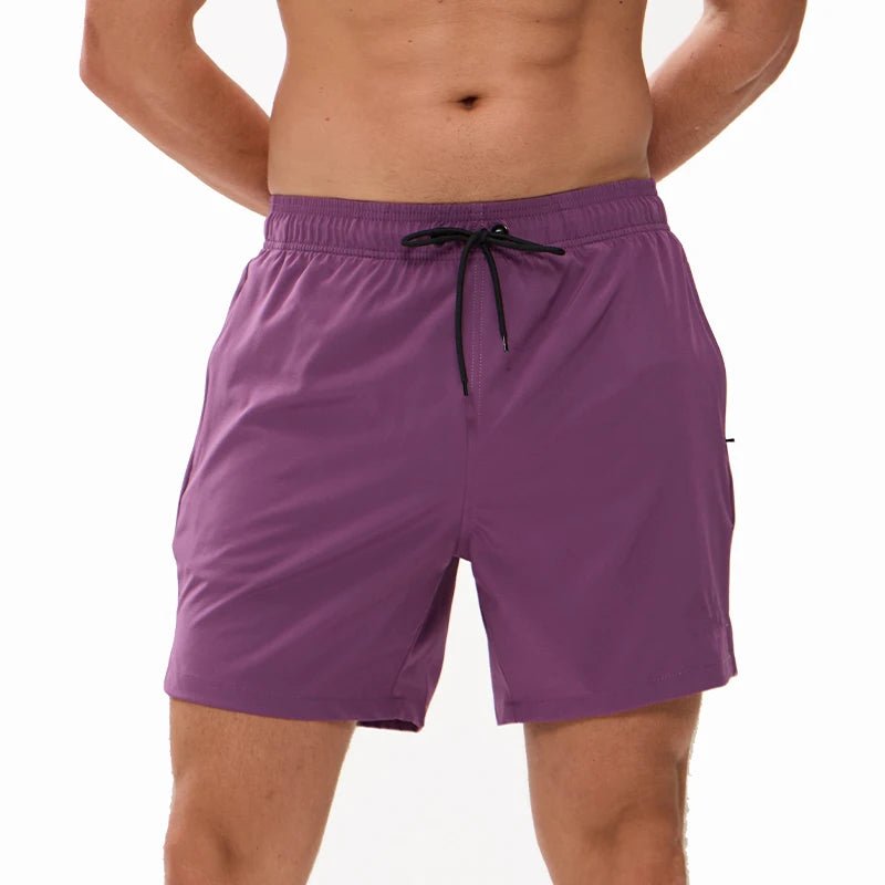 Men's Quick - Dry Adjustable Swim Shorts - WOWihte