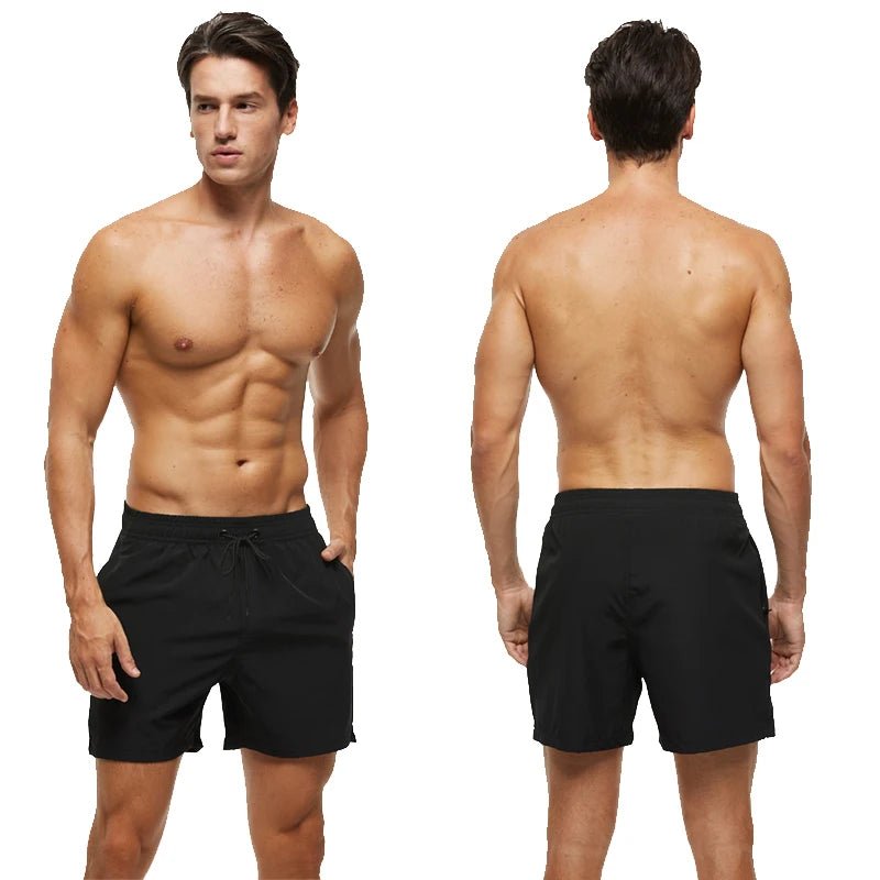 Men's Quick - Dry Adjustable Swim Shorts - WOWihte