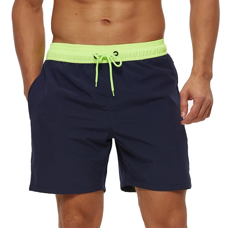 Men's Quick - Dry Adjustable Swim Shorts - WOWihte