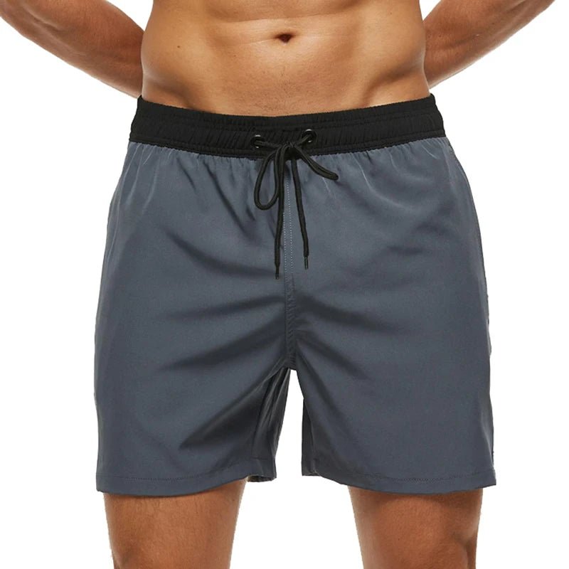 Men's Quick - Dry Adjustable Swim Shorts - WOWihte