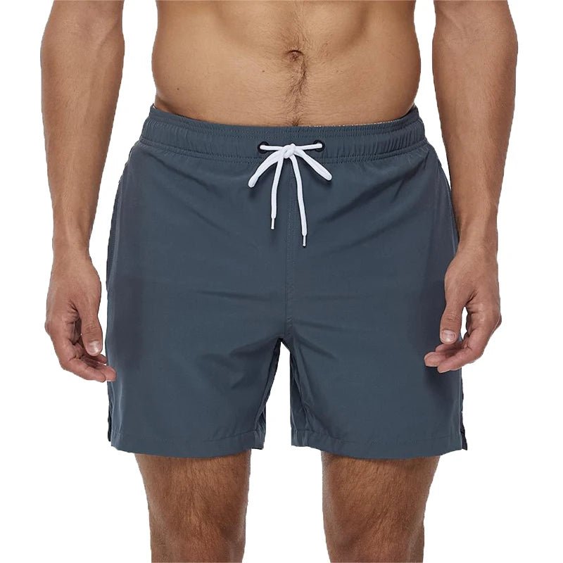 Men's Quick - Dry Adjustable Swim Shorts - WOWihte