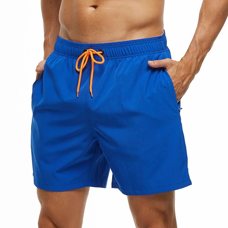 Men's Quick - Dry Adjustable Swim Shorts - WOWihte