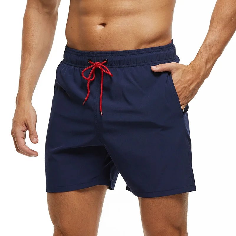 Men's Quick - Dry Adjustable Swim Shorts - WOWihte